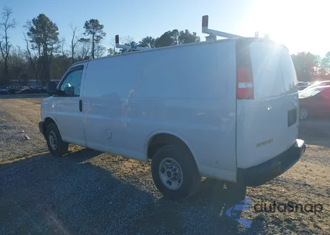 2023 GMC Savana Cargo Rwd 2500 Regular Wheelbase Work Van из США, поврежденный, VIN 1GTW7AFPXP1110302